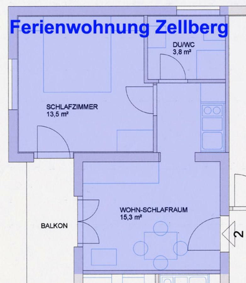 Apart Huditz Zell am Ziller Kültér fotó